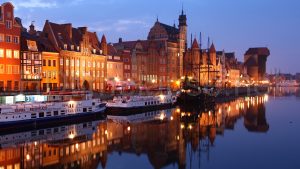 Gdansk by night