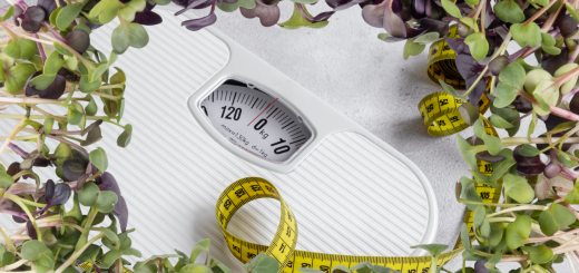 how to lose weight with microgreens