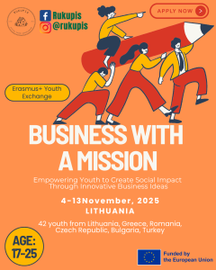 Erasmus+ business with a mission