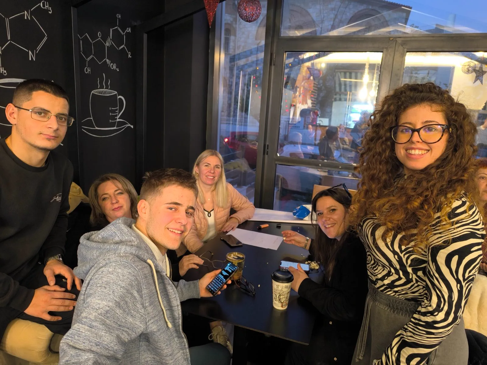 Team cafe group — EVEC Athens
